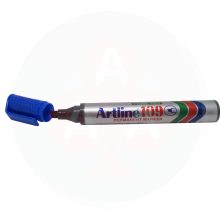 Marcador Permanente Punto Biselado Artline 109 Azul Desechable