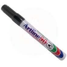 MARCADOR PUNTA BISELADA ARTLINE 90 NEGRO RECARGABLE