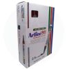 MARCADOR PUNTA BISELADA ARTLINE 90 NEGRO RECARGABLE