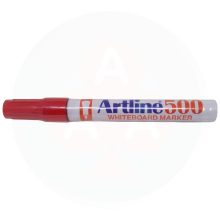 Marcador Pizarra Artline 500 Roja Recargable