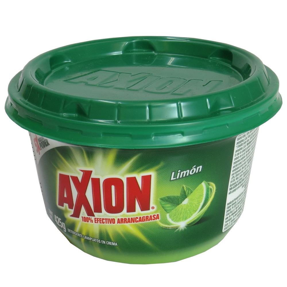 CREMA LAVAPLATOS AXION LIMON 425 GRS