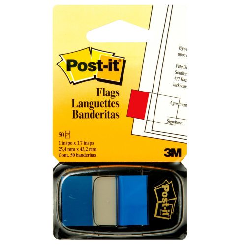 BANDERITA AZUL POST IT 3M