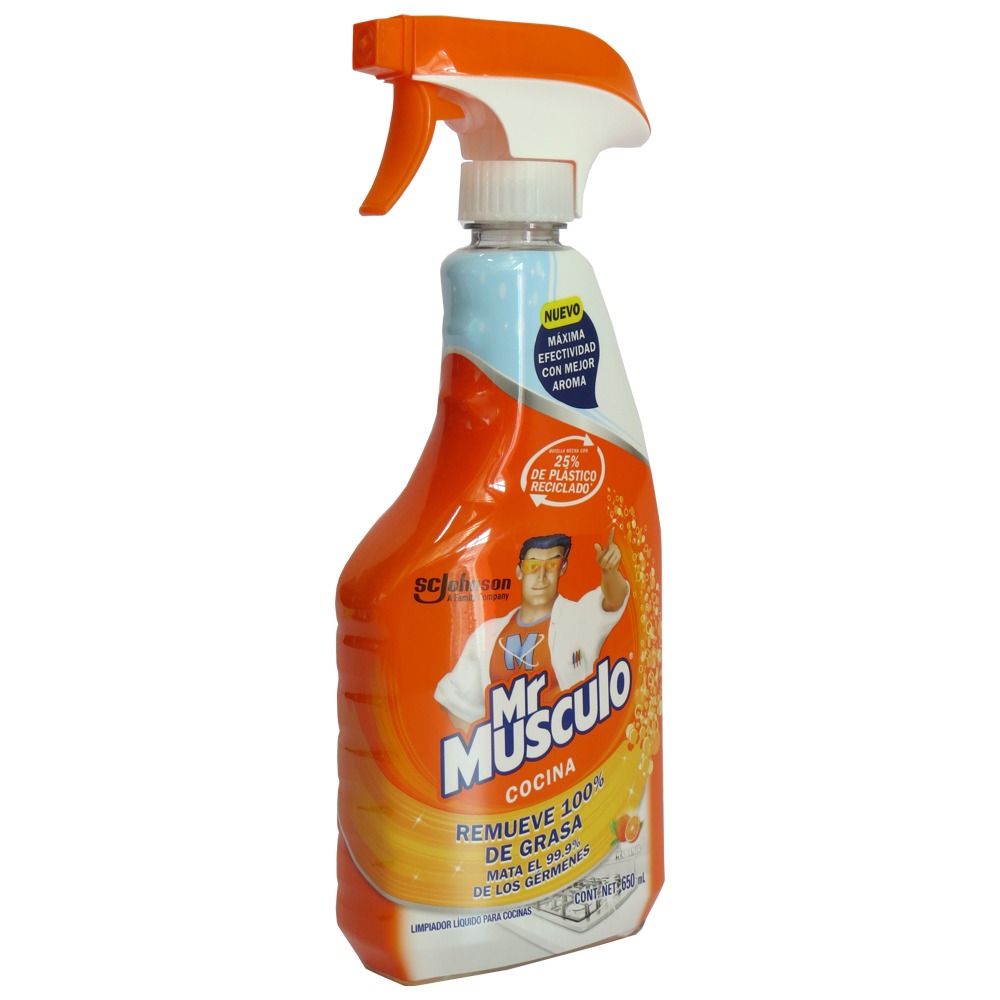 LIMPIADOR MR MUSCULO ANTIGRASA ROCIADOR 650ML