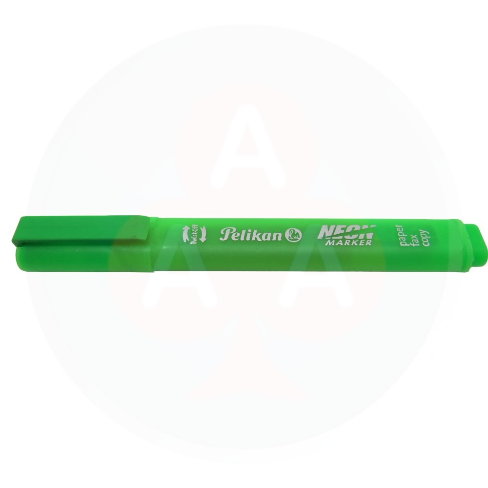 008784 MARCADOR FOSFORESCENTE PELIKAN VERDE 007