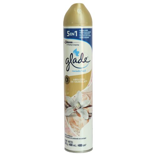 AROMATIZANTE GLADE VAINILLA AEROSOL 400ML