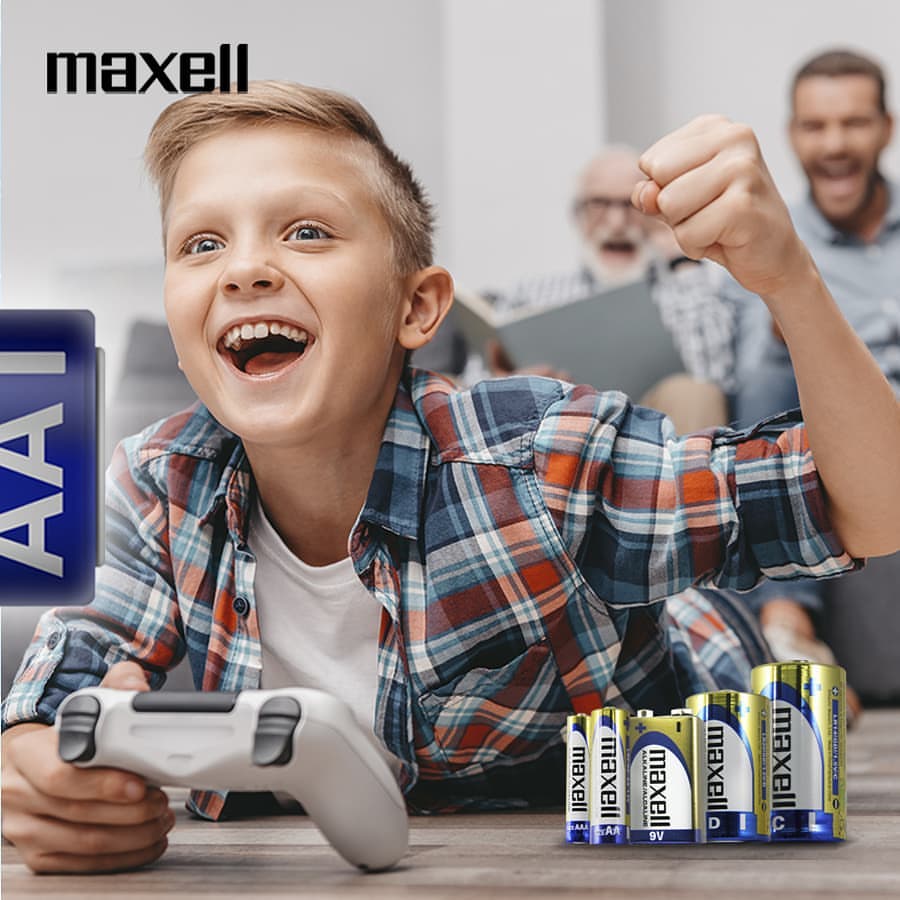 Batería alcalina AA marca Maxell (2 unidades por paquete) – Do it Center