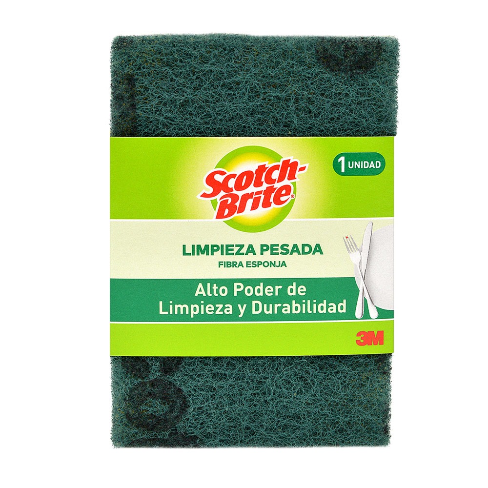 Scotch-Brite® Esponja Limpieza Pesada Cuadrada 1 und