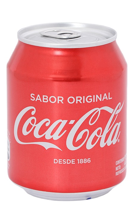 COCA COLA LATA REGULAR MINI 237 ML # 164005 – Tres Ases