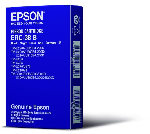 CINTA IMPRESION EPSON ERC-38B NEGRA