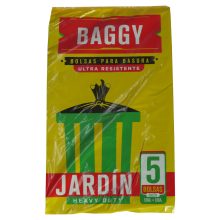 BOLSA BASURA NEGRA BAGGY JARDIN PQ 5