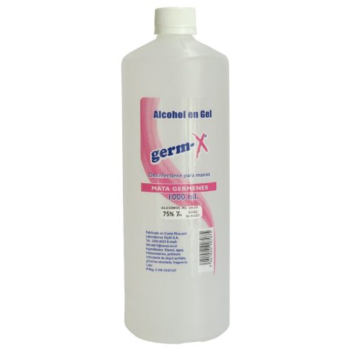 ALCOHOL EN GEL GERM-X 1000 ML 1 LITRO