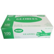 GUANTE LATEX HOSP BAJO POLVO TALLA L CAJA100