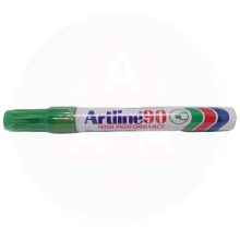 MARCADOR PUNTA BISELADA ARTLINE 90 VERDE RECARGABLE