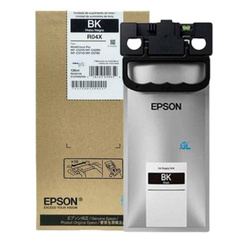 TINTA EPSON NEGRA R04X T 94212A WFC5210 5290 5790