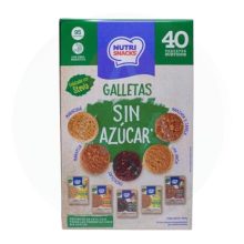 GALLETA NUTRISNACKS DULCE SIN AZUCAR C/40 336566