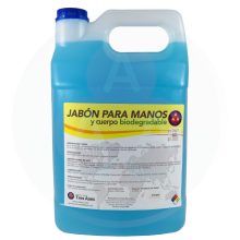 JABON PARA MANOS Y CUERPO BIODEGRADABLE TRES ASES