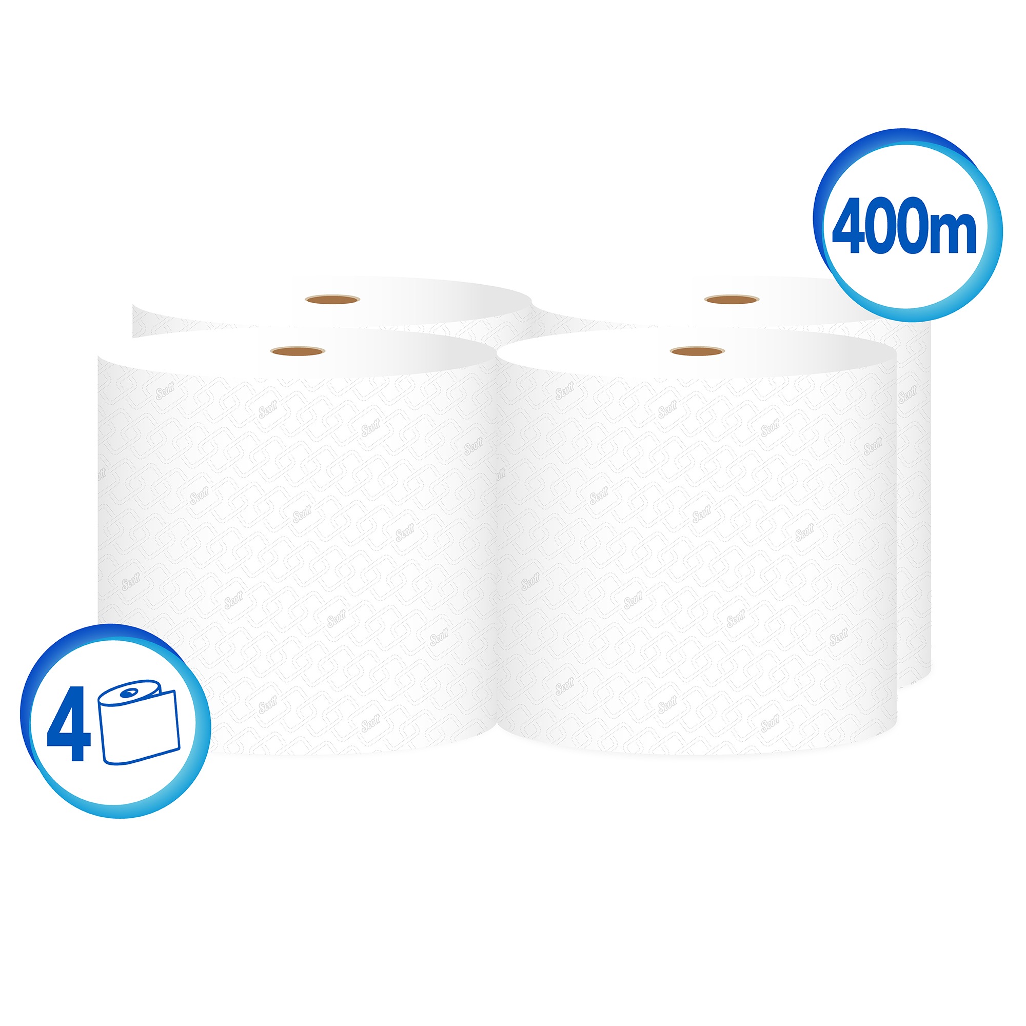 TOALLA SCOTT AIRFLEX #30212071 PQ/4 400MTS