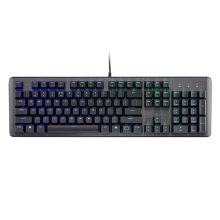 TECLADO GAMING RGB COOLER MASTER CK-550 V2 MECÁNICO ALÁMBRICO USB INGLÉS SWITCH MARRÓN CK-550-GKTM1-US