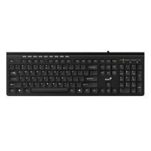 TECLADO GENIUS SLIMSTAR 230II MEMBRANA ALÁMBRICO USB ESPAÑOL 31310048401