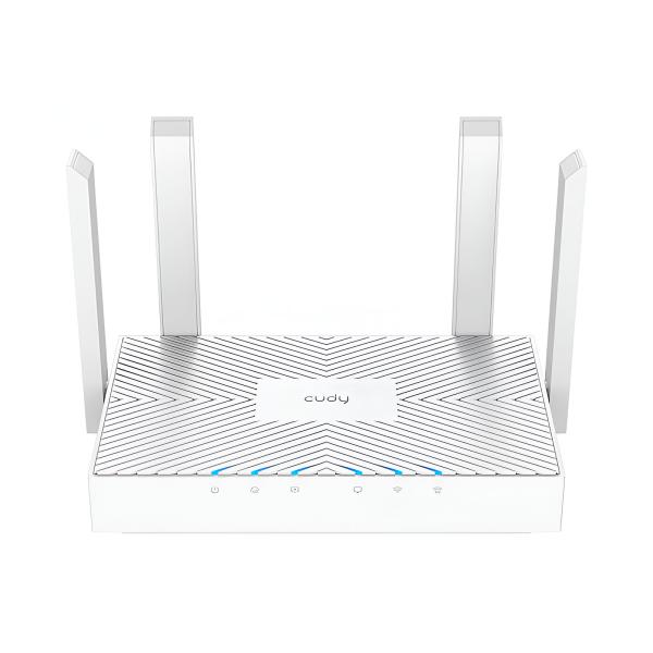 ROUTER INALAMBRICO CUDY WR1300E 2.0 DOBLE BANDA 5GHZ AC1200 WI-FI 5 MESH GIGABIT
