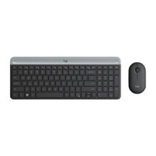 TECLADO Y MOUSE LOGITECH MK470 SLIM COMBO INALÁMBRICO 2.4 GHZ INGLÉS 920-009437