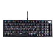TECLADO GAMING RGB XPG SORCERER MECÁNICO ALÁMBRICO USB INGLÉS SORCERERRD-BKCES