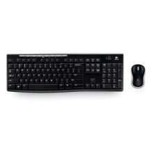 TECLADO Y MOUSE LOGITECH MK270 COMBO MEMBRANA INALÁMBRICO 2.4 GHZ INGLES 920-004536