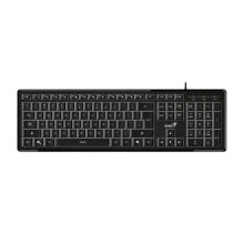 TECLADO GENIUS SLIMSTAR 820 MEMBRANA ALÁMBRICO USB ESPAÑOL 31310055401