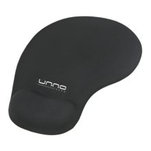 MOUSE PAD UNNO TEKNO MP6001BK 19X23CM MICROFIBRA ERGONÓMICO