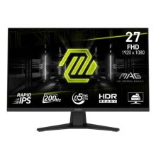 MONITOR GAMING MSI MAG 274F 27" PLANO 1920 X 1080 200 HZ ANTI-GLARE HDMI Y DP 9S6-3CE41H-004