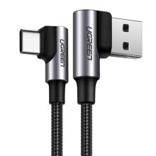 CABLE USB-A ANGULO RECTO A USB-C ANGULO RECTO UGREEN US176 2M 20857