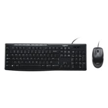 TECLADO Y MOUSE LOGITECH MK200 ALÁMBRICO USB ESPAÑOL 920-002716