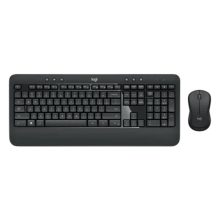 TECLADO Y MOUSE LOGITECH MK540 ADVANCED MEMBRANA INALÁMBRICO CON RECEPTOR UNIFYING ESPAÑOL 920-008673
